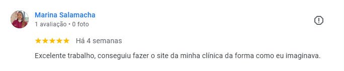 Avaliação Cliente