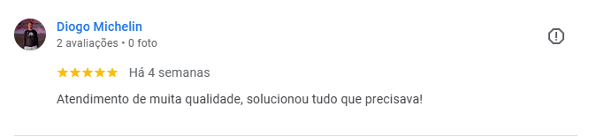 Avaliação Cliente